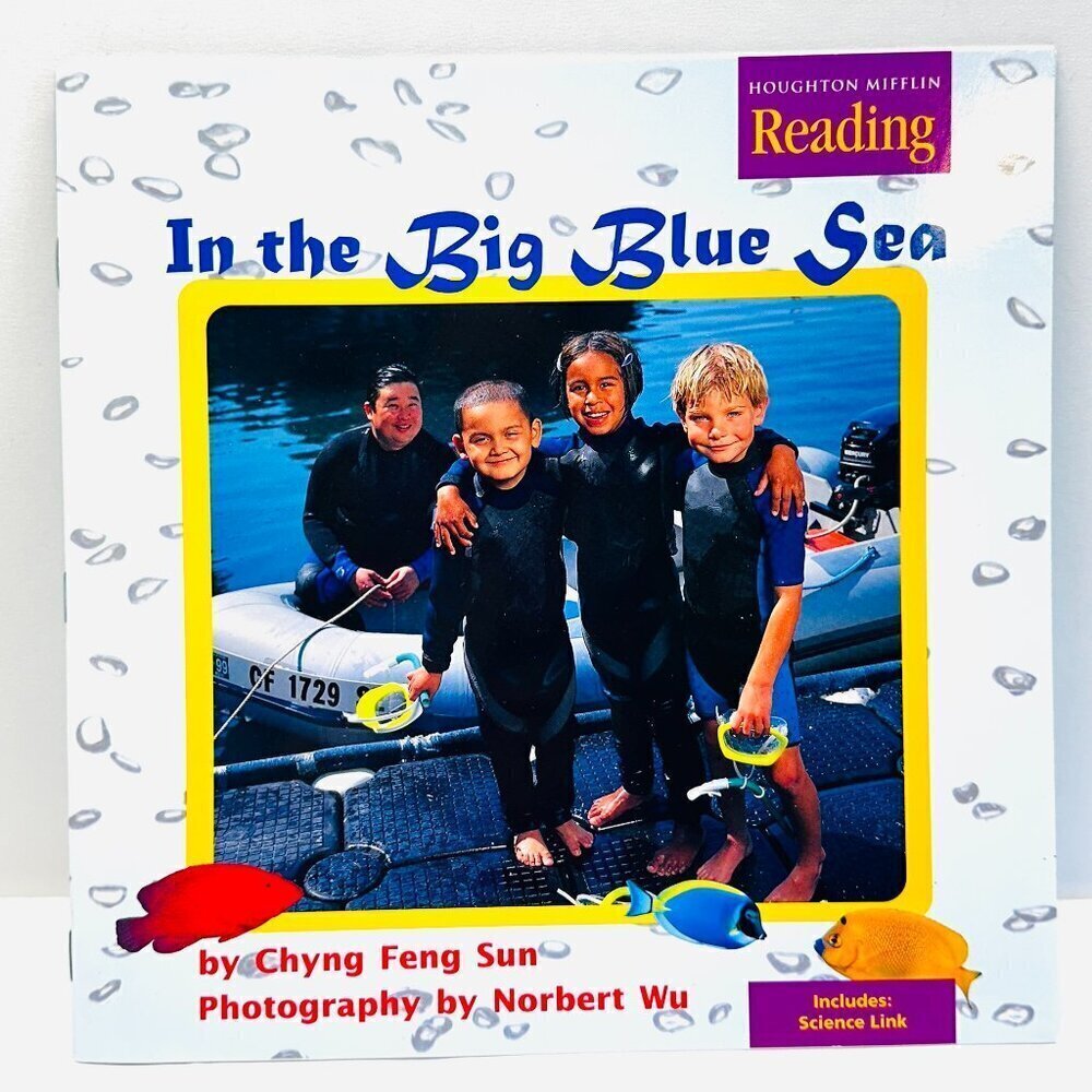 In the Big Blue Sea: Houghton Mifflin Reading Paperback By Chyng Feng Sun NEW